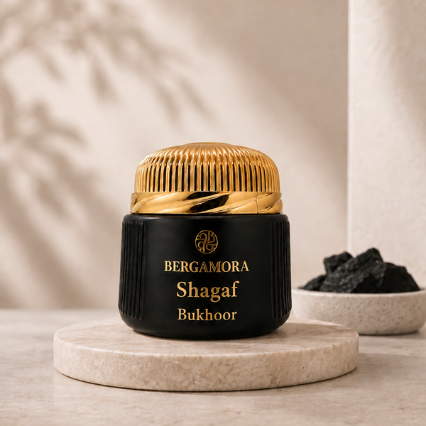 Shagaf Bukhoor | Oud Rose Saffron Vetiver Incense